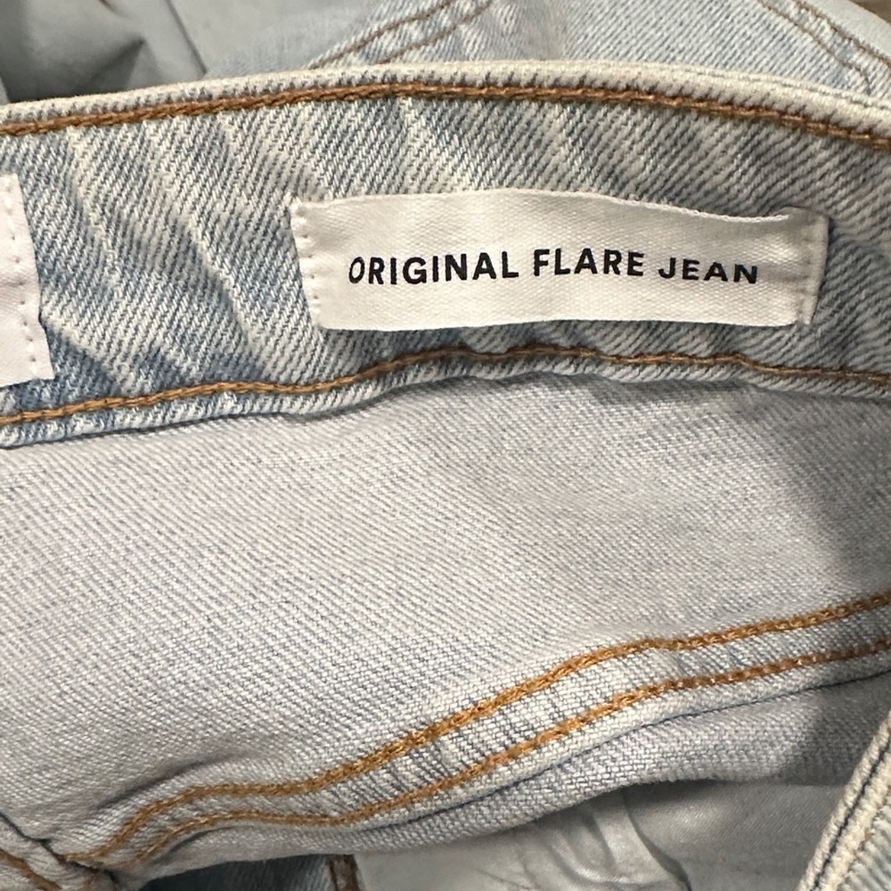 Cotton On Light Blue Flare Jeans - Picture 4 of 5